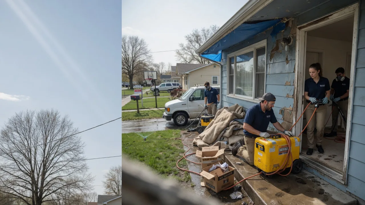 Basement Flood Cleanup in Raymond, WA near me
